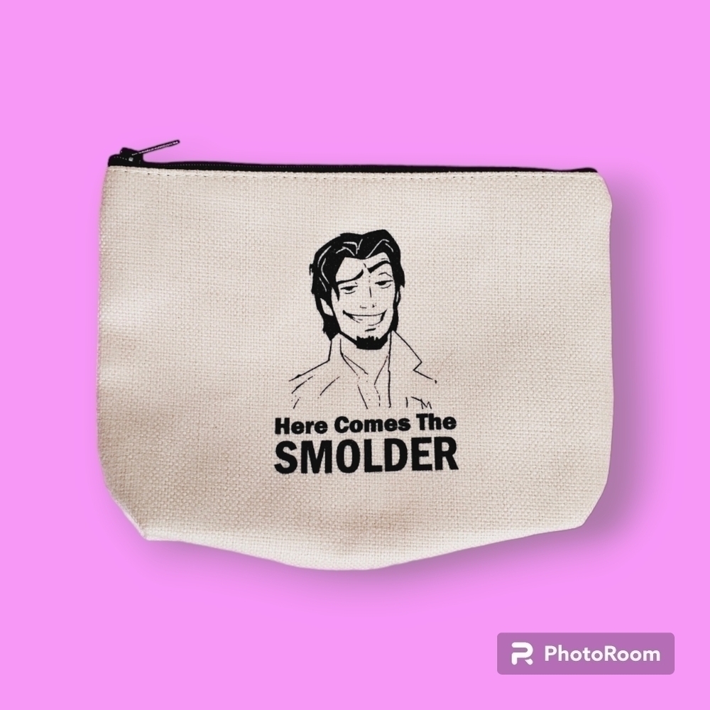 Disney Tangled Flynn Canvas Travel Makeup Bag